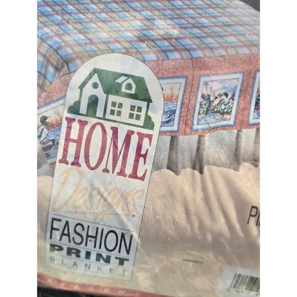 Home Designs Fashion Print Blanket Ducks - Picture 3 of 4